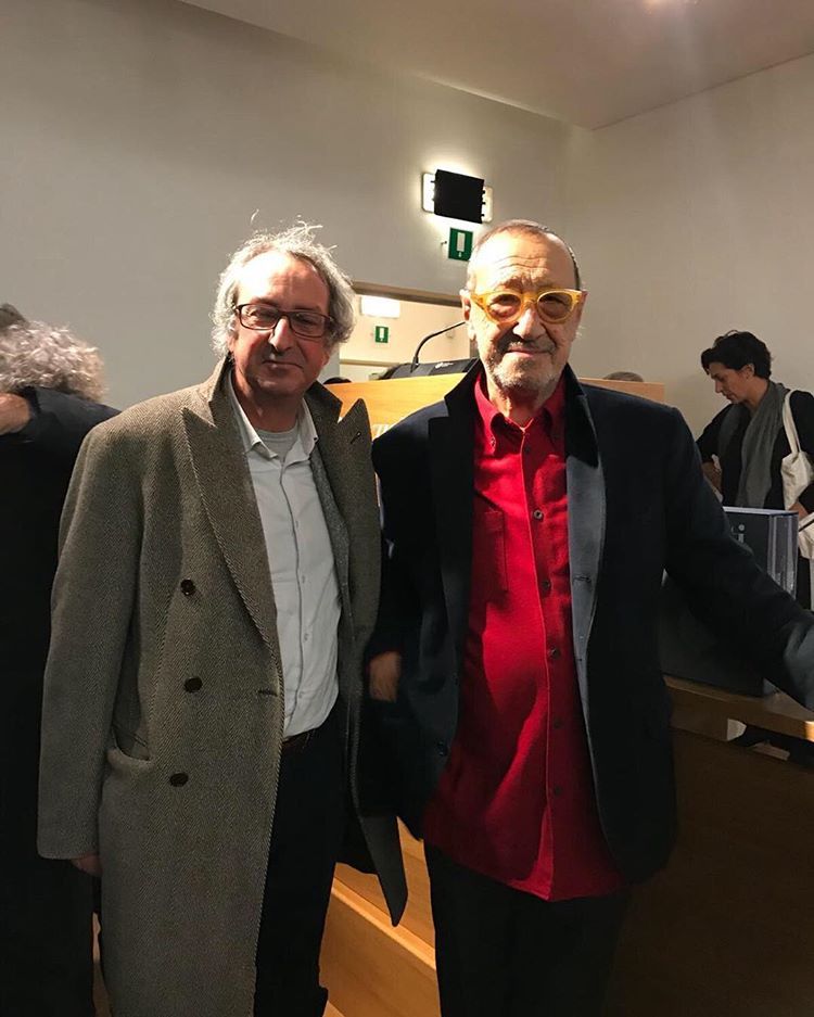 foto con Turi Simeti e Vito Vinci