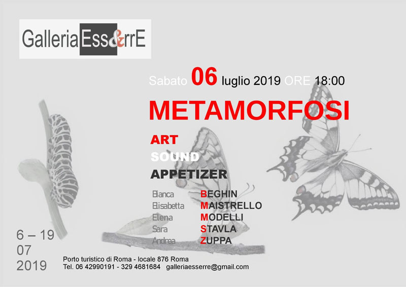 Locandina Evento Metamorfosi | Vinciarte